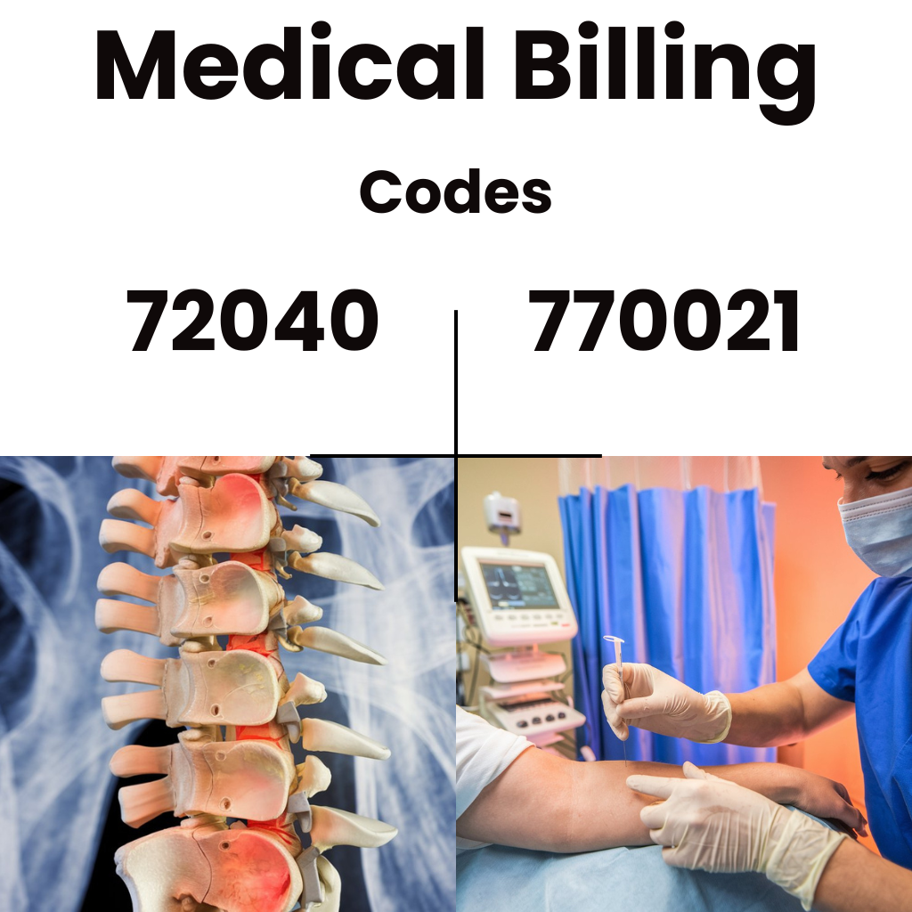 Medical Billing Codes 72040 770021 for Orthopedic Medical Billing Services